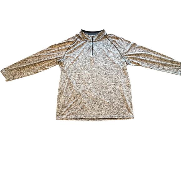 Under Armour 1/4 zip pullover Shirt Men"s 2XL Long Sleeve Athletic Heatgear - Picture 2 of 5